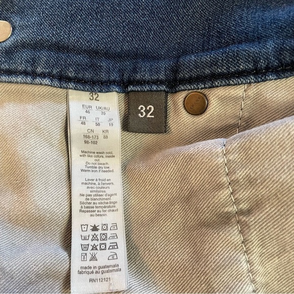 Spanx Women's The Signature Straight Leg Stretch High Rise Jean Size 32 - Picture 9 of 11